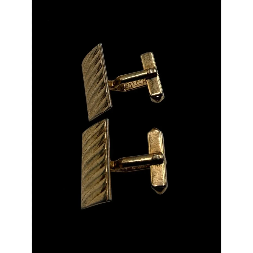 Vintage Cufflinks Tie Clips Lapel Pins Lot 36 Gold Silver Tone Mens Jewelry